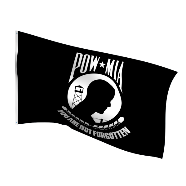 POW/MIA Nylon Flag – Single & Double Sided