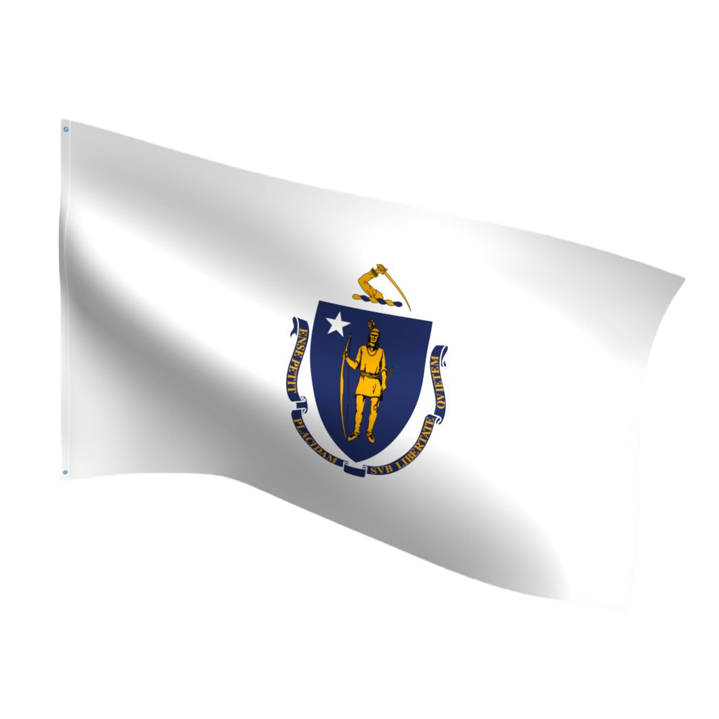 Massachusetts Polyester Flags