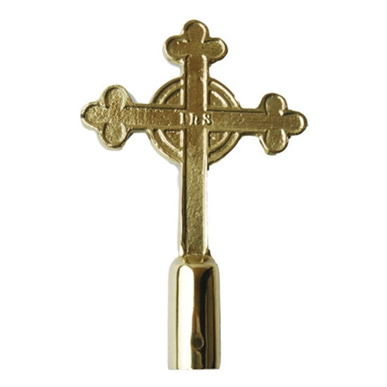 Catholic Papal Aluminum Cross – Indoor Display Catholic Accessory with Premium Craftsmanship