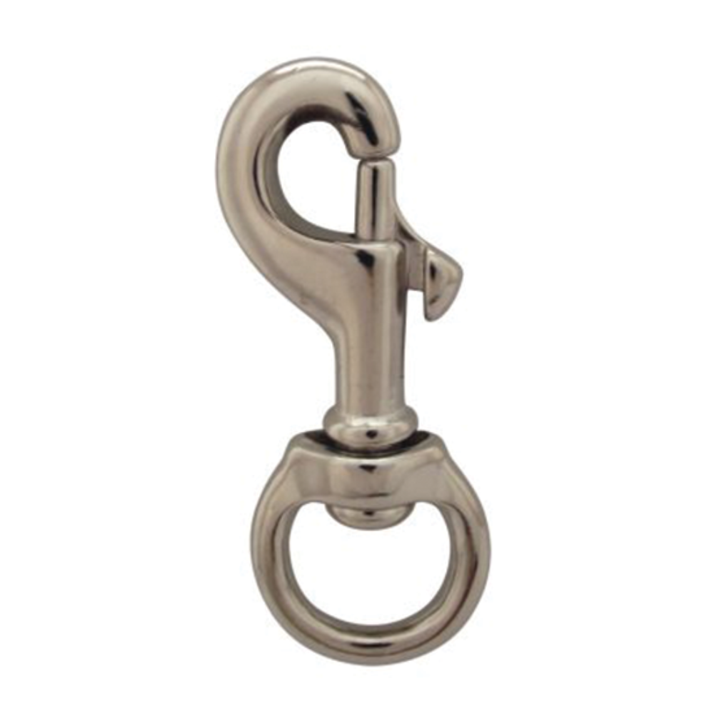 Heavy-Duty Stainless Steel & Brass Flag Snaps – 3" to 4.75" Sizes