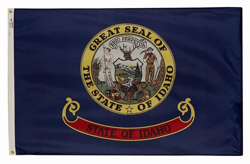 American Flag + Idaho Flag Nylon Bundle