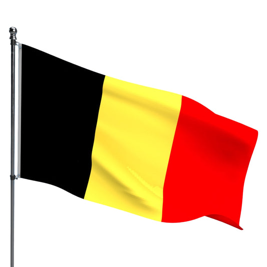 Belgium Flag – Outdoor and Indoor Nylon Belgium Flag for Display