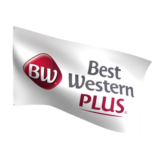 Best Western Plus Nylon Flag – Durable Outdoor Flag Made in the USA