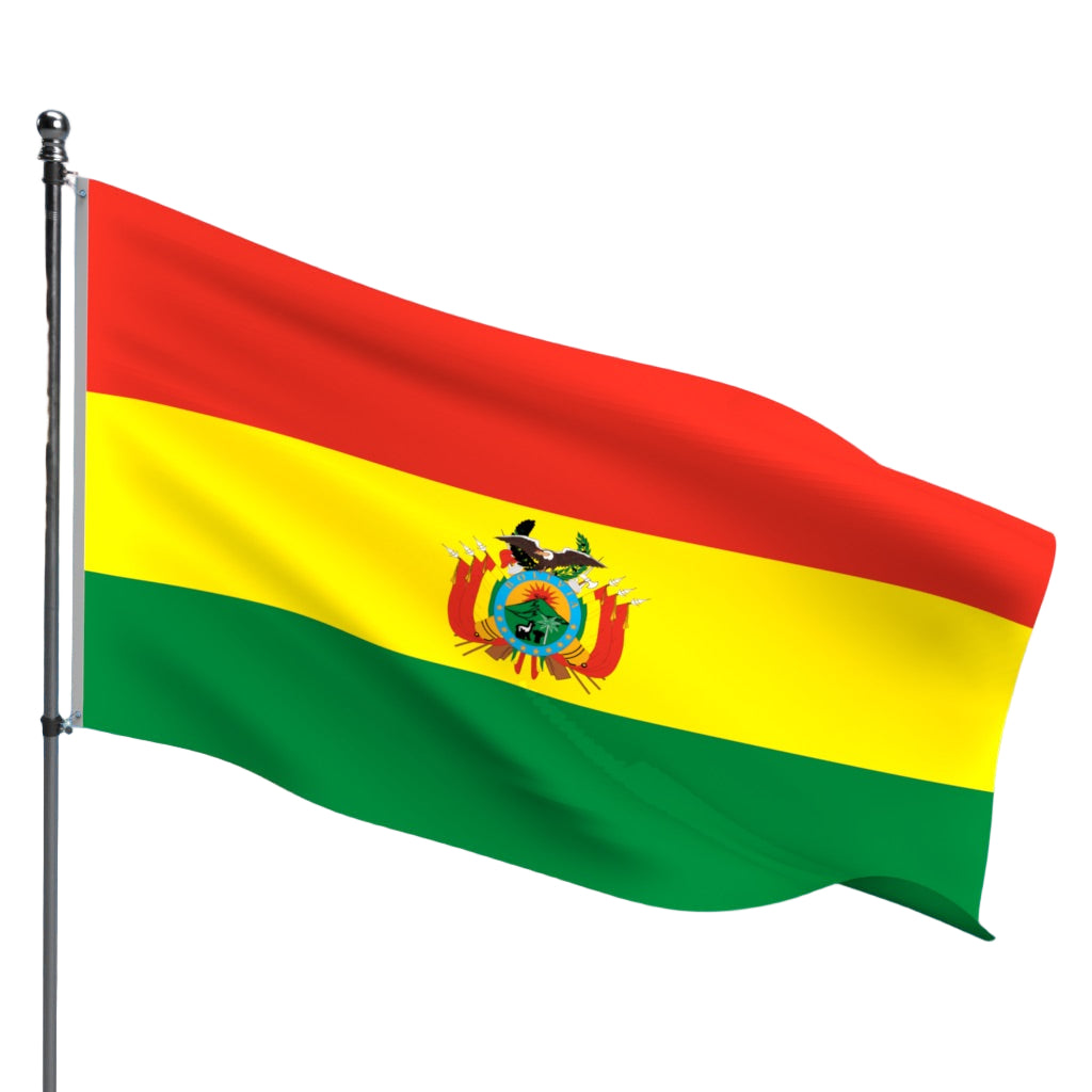 Bolivia Flag – Outdoor and Indoor Nylon Bolivia Flag for Display