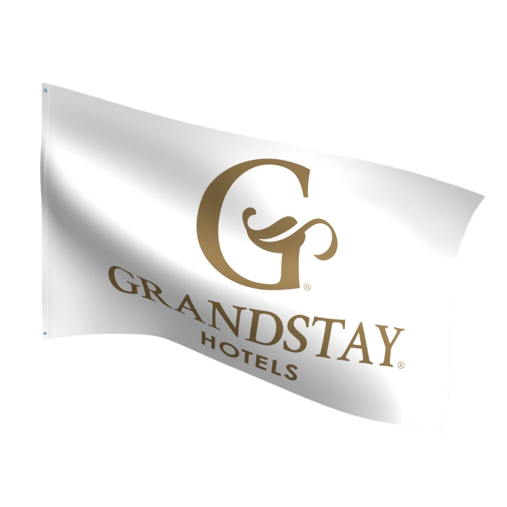 Grandstay Hotel Flag – Durable Outdoor Flag Made in the USA