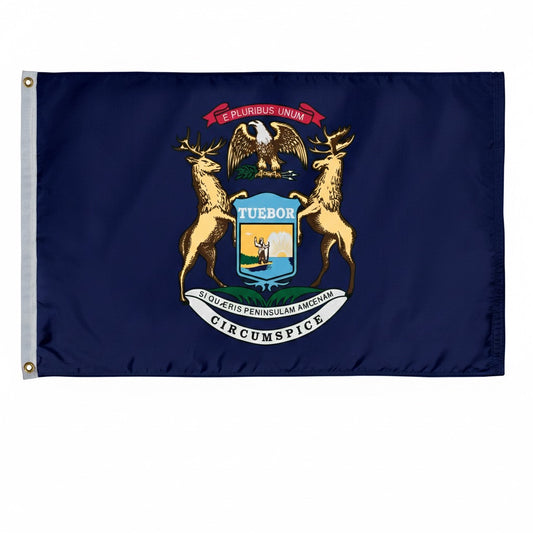Michigan Polyester Flags