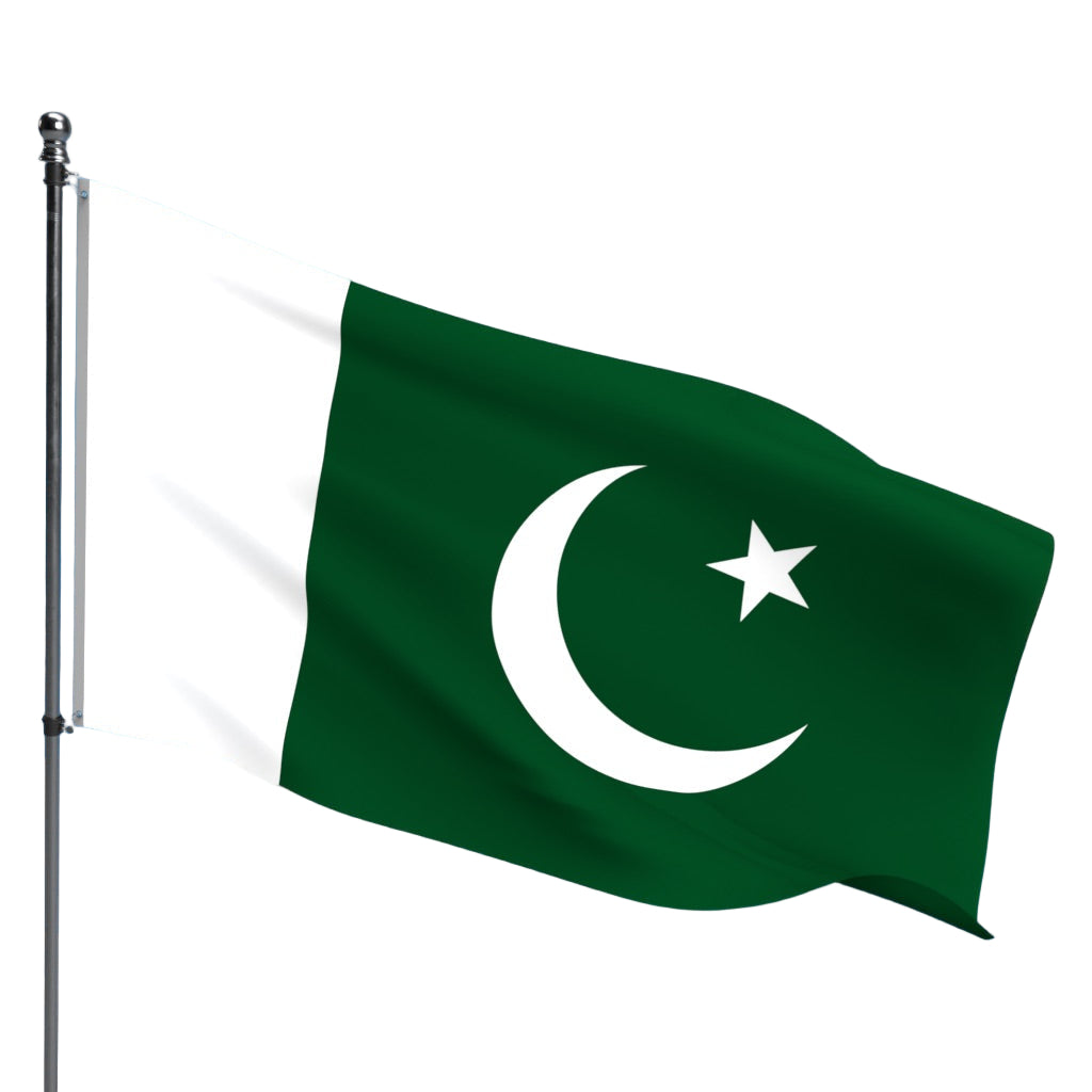 Pakistan Flag – Outdoor and Indoor Nylon Pakistan Flag for Display