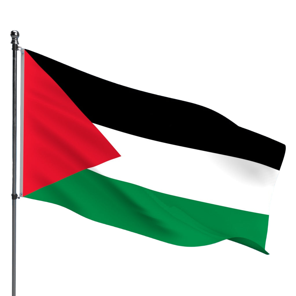 Palestine Flag – Outdoor and Indoor Nylon Palestine Flag for Display