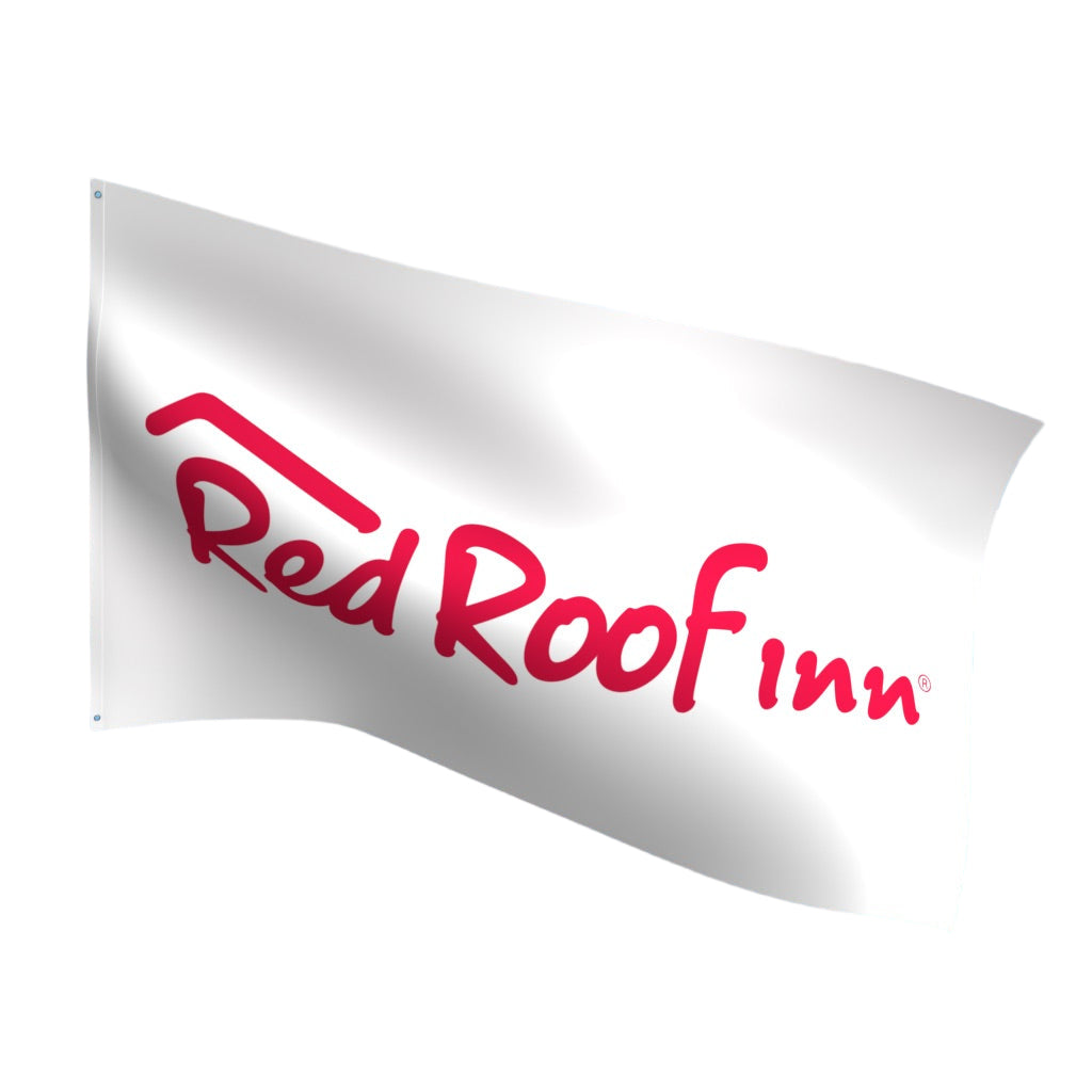 Red Roof Inn Flag – Durable Outdoor Flag Made in the USA