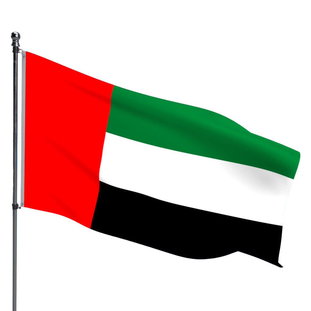 United Arab Emirates Flag – Outdoor and Indoor Nylon United Arab Emirates Flag for Display