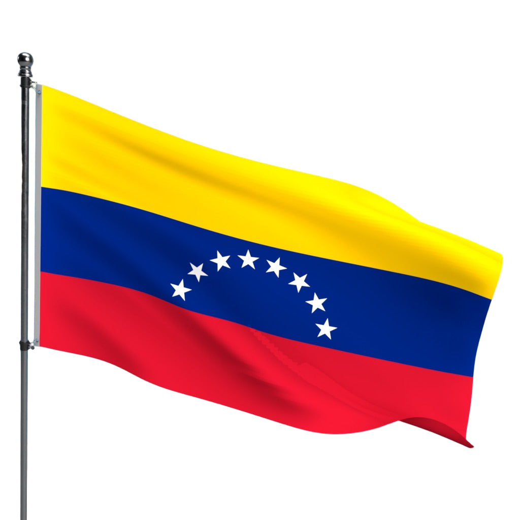 Venezuela Flag – Outdoor and Indoor Nylon Venezuela Flag for Display