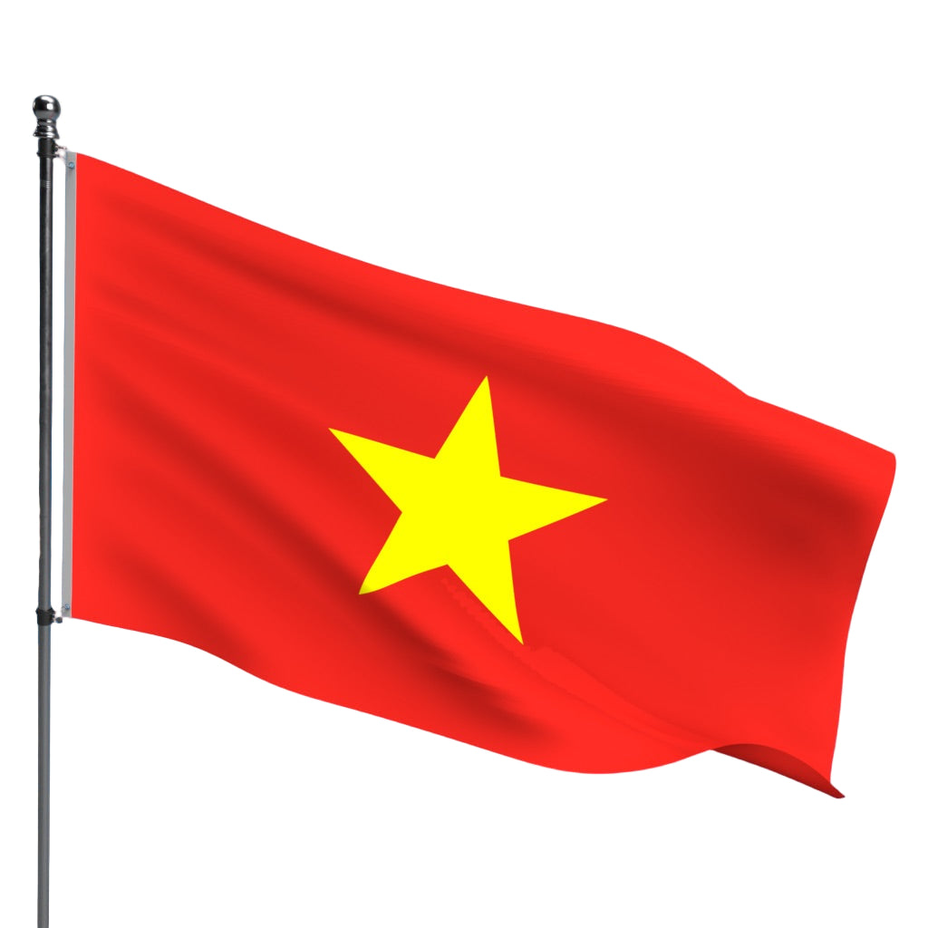 Vietnam Flag – Outdoor and Indoor Nylon Vietnam Flag for Display