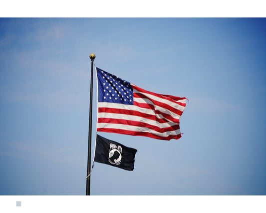 military flag order and precedence with Pow/Mia Flag