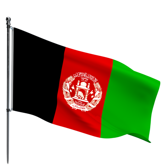 Afghanistan Flag – Outdoor and Indoor Nylon Afghanistan Flag for Display