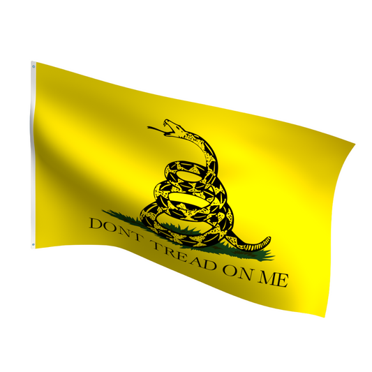 Gadsden “Don’t Tread on Me” flag suitable for schools, homes, and offices