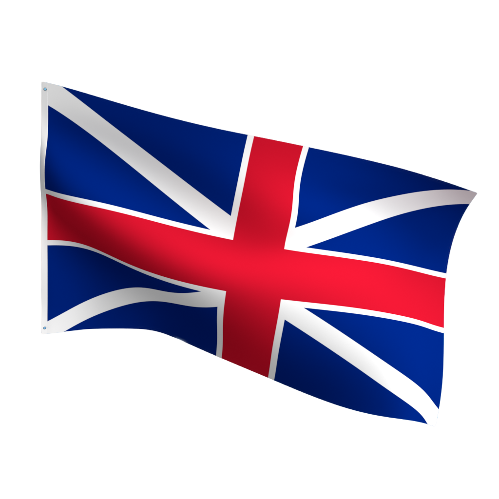 King’s Colors colonial flag with reinforced stitching for durability