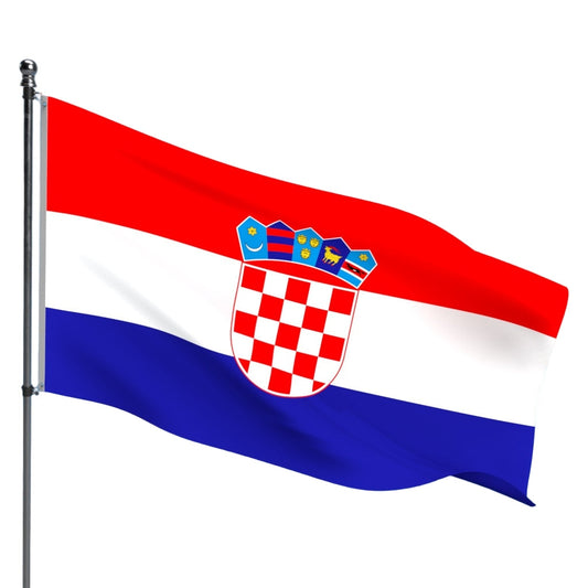 Croatia Flag – Outdoor and Indoor Nylon Croatia Flag for Display