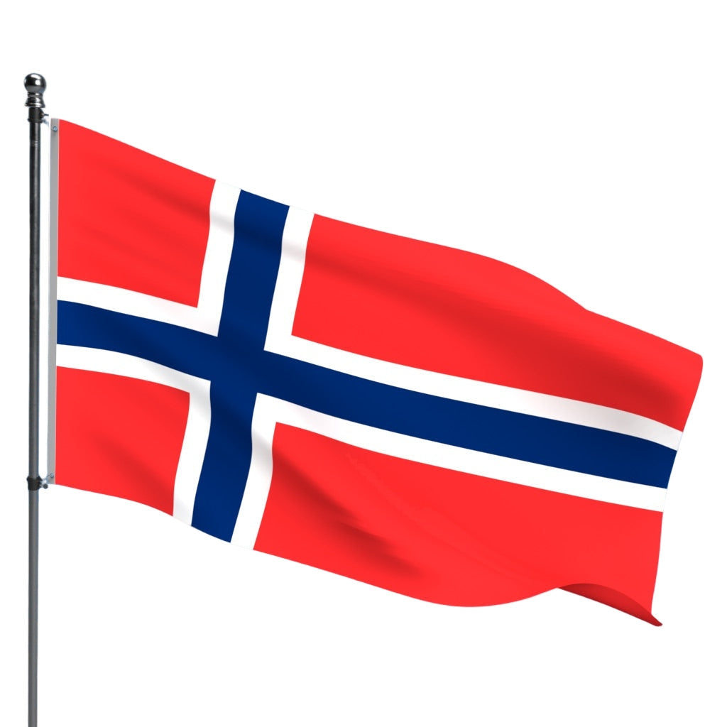 Norway Flag – Outdoor and Indoor Nylon Norway Flag for Display