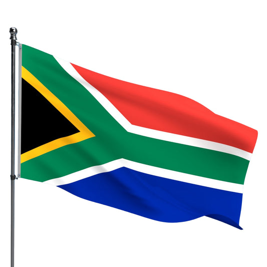 South Africa Flag – Outdoor and Indoor Nylon South Africa Flag for Display