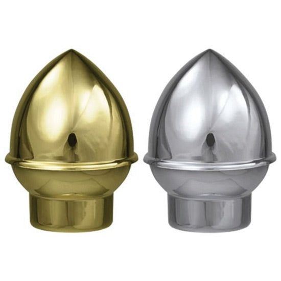 Plastic Acorn End Flagpole Ornaments – Metal Flagpole Topper for Indoor and Outdoor Displays