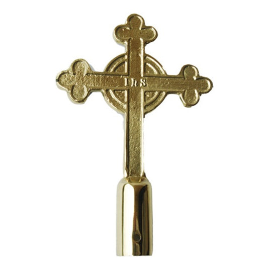 Catholic Papal Aluminum Cross – Indoor Display Catholic Accessory with Premium Craftsmanship