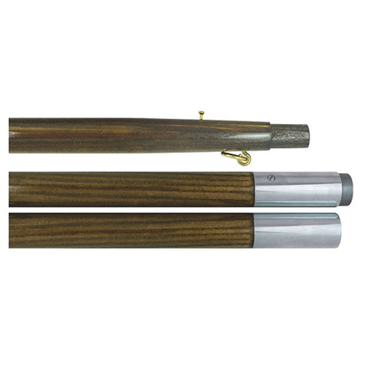 Indoor Oak Pole Chrome Joints