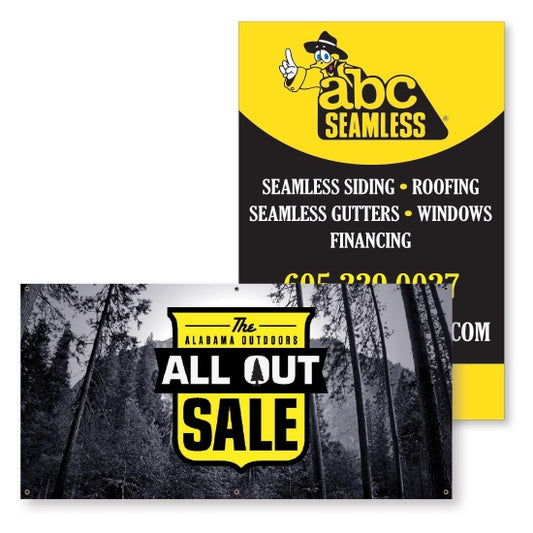 13oz Vinyl Custom Banner – Durable Outdoor Advertising Banner