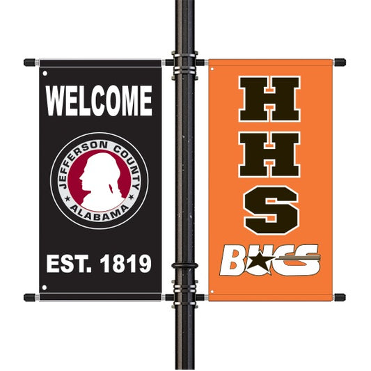 9oz Poly Canvas Avenue Banner – Custom Double-Sided Outdoor Banner