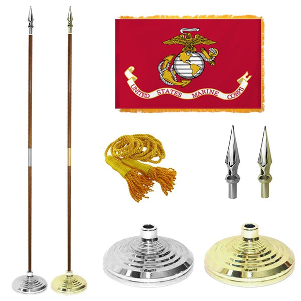Marines Flag Presentation Set