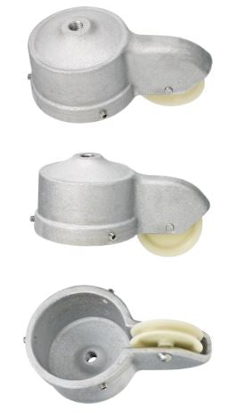 Cap Style Stationary Truck – External Halyard, Cast Aluminum Construction