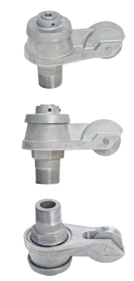 Heavy-Duty Single Revolving Truck – External Halyard, Cast Aluminum Construction