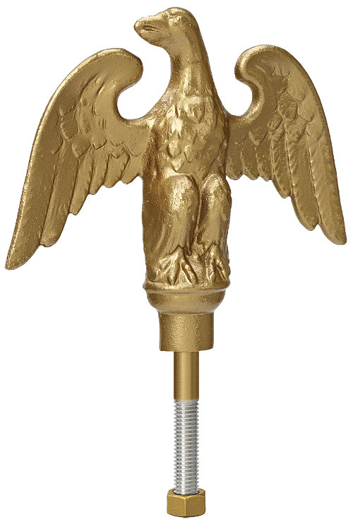 Landed Eagle Finial  Flagpole Topper