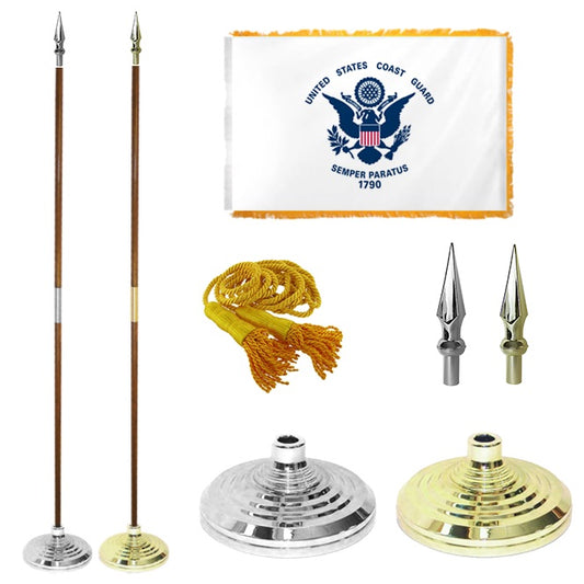 Coast Guard Flag Presentation Set