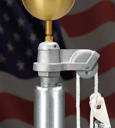 Continental Revolving Series - External Halyard Flagpole