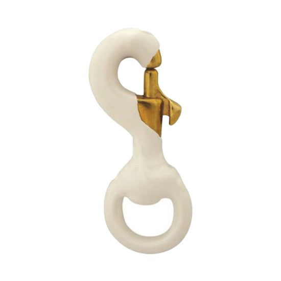 3in Rubber Coated Brass Swivel Snap