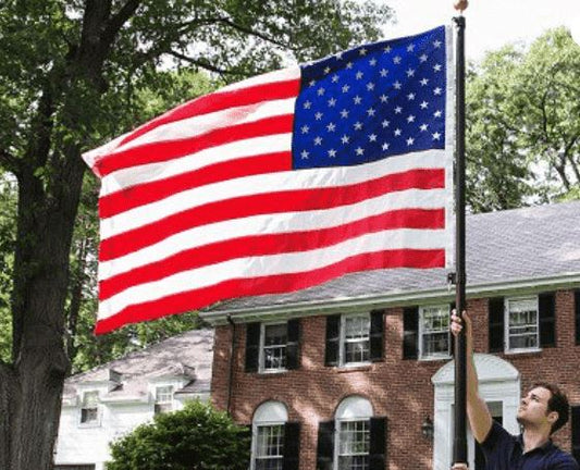 Titan Telescoping Flagpole Kit – 15', 20', or 25' | Silver, Bronze, or Black