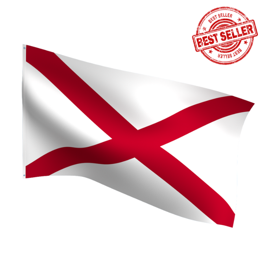 Alabama state flag in the 3x5 size