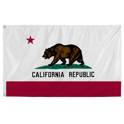California polyester state flag