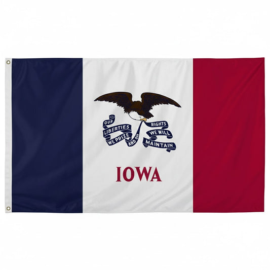 Iowa Polyester Flag