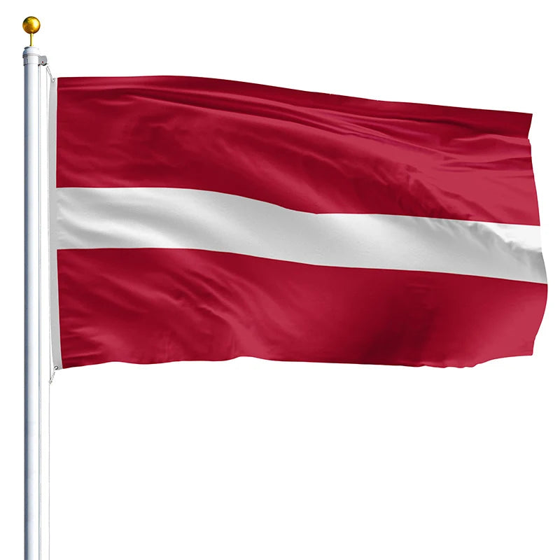 Latvia Flag – Outdoor and Indoor Nylon Latvia Flag for Display