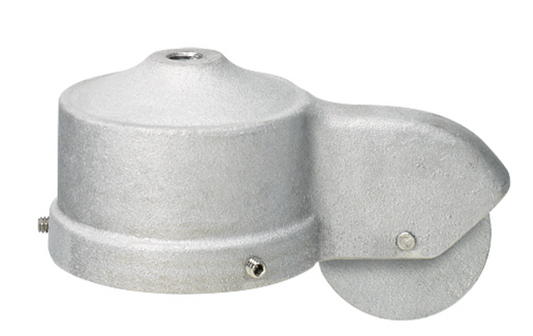 Cap Style Stationary Truck – External Halyard, Cast Aluminum Construction