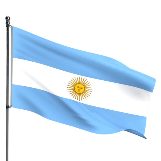 Argentina Flag – Outdoor and Indoor Nylon Argentina Flag for Display