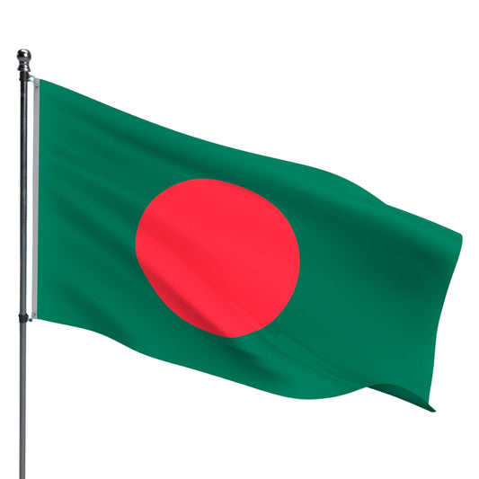 Bangladesh Flag – Outdoor and Indoor Nylon Bangladesh Flag for Display