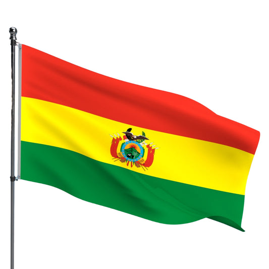 Bolivia Flag – Outdoor and Indoor Nylon Bolivia Flag for Display