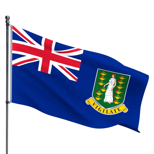 British Virgin Islands Flag – Outdoor and Indoor Nylon British Virgin Islands Flag for Display