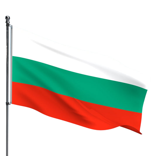 Bulgaria Flag – Outdoor and Indoor Nylon Bulgaria Flag for Display