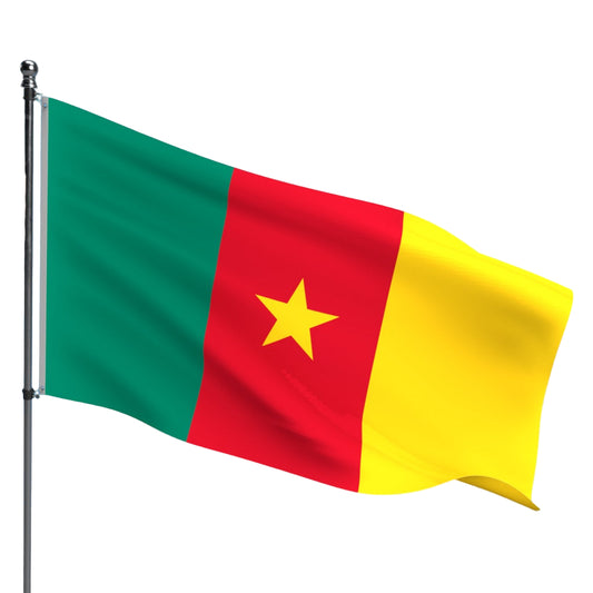 Cameroon Flag – Outdoor and Indoor Nylon Cameroon Flag for Display