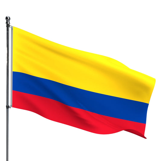 Colombia Flag – Outdoor and Indoor Nylon Colombia Flag for Display