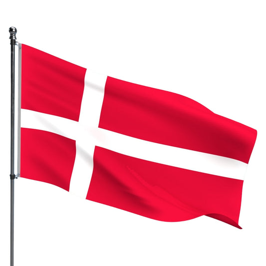 Denmark Flag – Outdoor and Indoor Nylon Denmark Flag for Display
