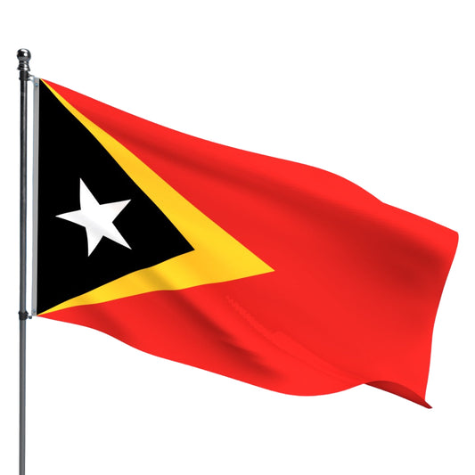 East Timor Flag – Outdoor and Indoor Nylon East Timor Flag for Display
